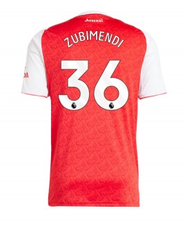Günstige Arsenal Martin Zubimendi #36 Heimtrikot 2025-26 Kurzarm